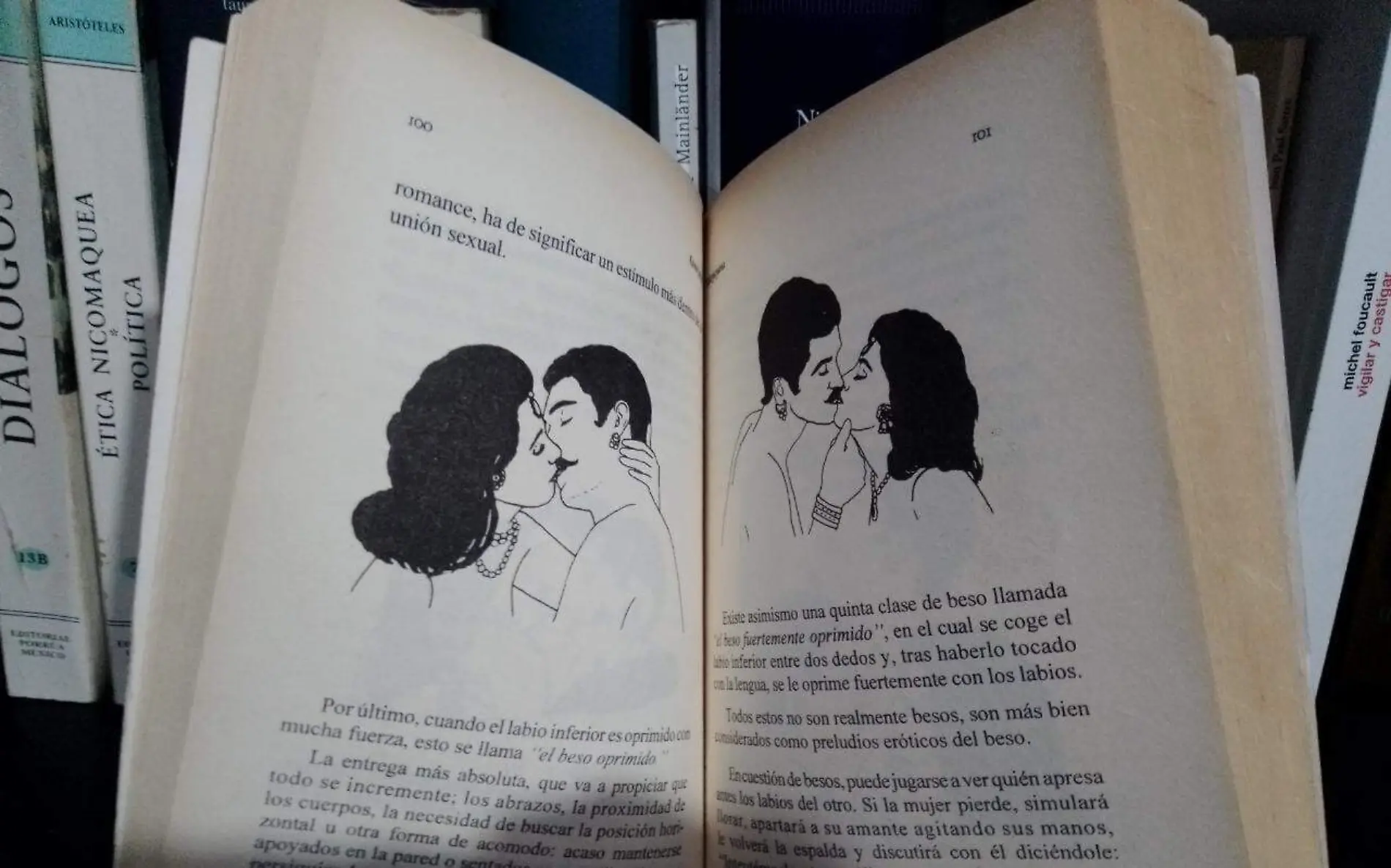 Los libros del Kamasutra y Afrodita son consideradas obras de la literatura con gran potencial para seducir Itzia Rangole